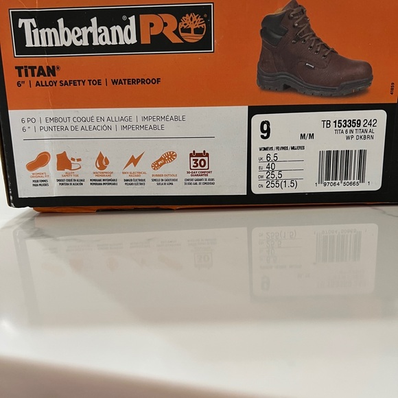NWT Timberland Pro Boots (Women's) - Picture 1 of 12